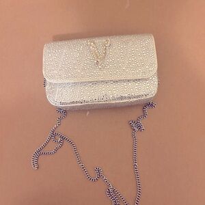 Versace Women's Mini Virtus Hotfix Crossbody Bag